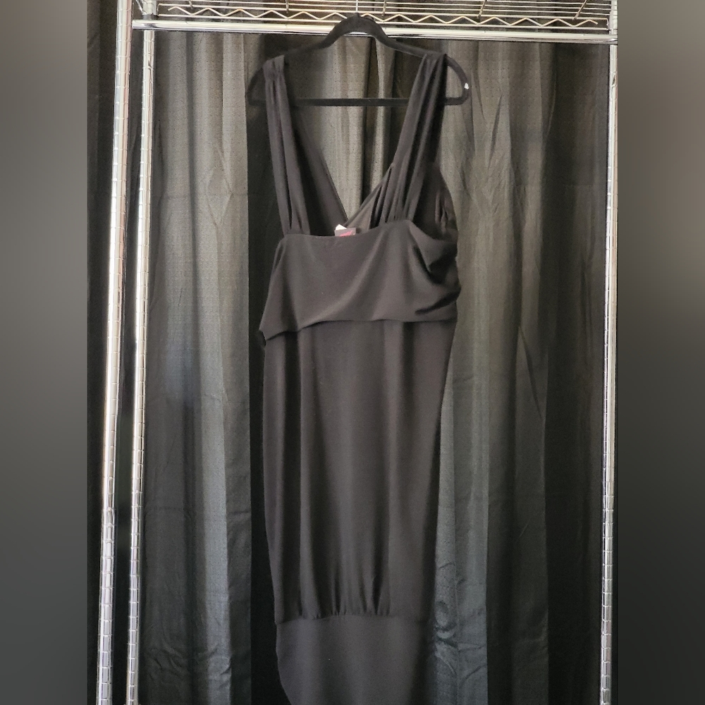 Torrid Black Bottom-Tight Dress